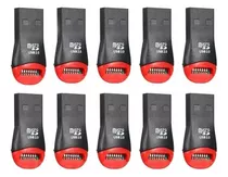 Paquete 10 Lectores Adaptador De Microsd / M2 A Usb Mayoreo