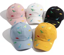 Bellísimas Gorras Con Diseño De Dinosaurios  Niñas Y Niños