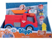 Camión Bomberos Y Rescate Con Sonidos Blippi Original 