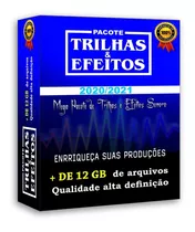 Pacote De Trilhas/efeitos Sonoros Estúdio Grav. +12gb 