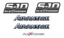 Kit Adesivo S10 Flexpower Vermelho+advantage 5 Pçs