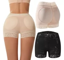 Set 2 Panty Faja Moldeado Calzon Levanta Gluteos Boxer Mujer