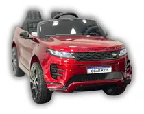 Carrinho Elétrico Infantil Range Rover Evoque Vermelho 12v