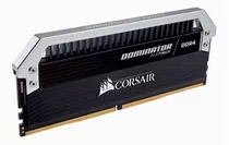 Memória Ddr4 Corsair Dominator Platinum 4x16gb 64gb, 3200mhz