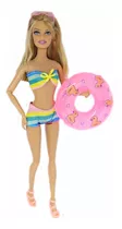 Kit Roupas De Barbie E Acessórios Para Praia E Piscina