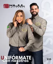 Uniformes Industriales Camisas Manga Larga / Corta Bordados