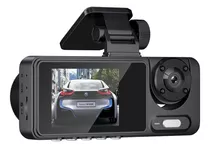 Cámara Para Automóvil1080p Hd Dashcam 3 Pantalla Con Wifi