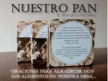 Paquete De Oraciones Para La Comida. El Pan De La Palabra