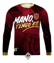 Sueter Jersey De La Vinotinto Mano Tengo Fe 