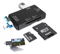 Adaptador Lector Tarjetas Usb Tipo-c Sd Tf Otg  Pc Telémóvil