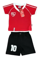 Conjunto Camiseta Retro Bebe Independiente Producto Oficial