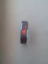  Relógio Pulseira Silicon Digital Led Bracelete Várias Cores