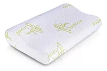 Almohada Ortopédica Con Protector En Bamboo Energy Plus Color Blanco