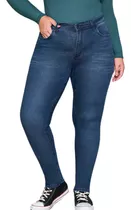 Jeans Chupin Clasico Cenitho Mujer Elastizado Talles Grandes