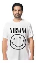 Remera Manga Corta - Nirvana Logo - Unisex - Rock Musica