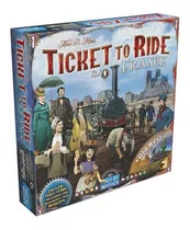 Ticket To Ride: França (expansão) - Jogo De Tabuleiro