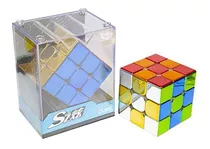 Cubo Rubik Cyclone Boys Metallic 3x3 Speedcubing + Base