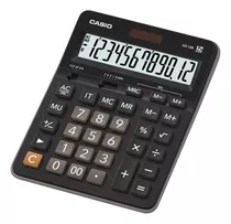Calculadora De Escritorio Casio Gx-12b 12 Digitos /3gmarket Color Negro