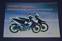 Gilera 100/100-13 100-13a 110/110-16 125/125-29 Manual Usuar