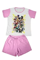 Pijama Infantil My Hero Academy Chibi Unissex