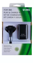 Kit Carga Y Juega Para Control Xbox 360 Cable Y Pila Mayoreo