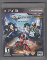 Dc Universe The Next Legend  Juego De Ps3 Original Qqj Fc