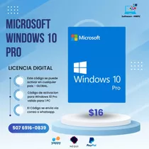 Licencia Digital Windows 10 