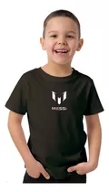 Remera Algodon Niño Messi Inter Miami Logo 10 Futbol 