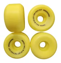 Ruedas Skate Undergrind 60mm 99a Yellow