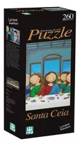 Quebra Cabeça Santa Ceia Puzzle Releituras Arte 260pc Nig