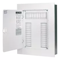 Quadro Bifásico P/24 Disjuntor Din Barramento 100a Embutir