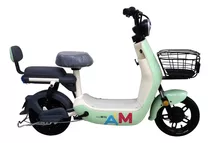 Bicimoto Eléctrica Box Kawaii Con Alarma - Verde