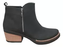 Botas Botinetas Tesalia Cierre Modelo 1750 Moda Anda Mujer