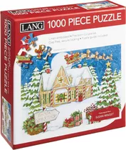 Lang Santas Workshop Puzzle - 1000 Peças
