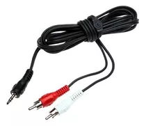 Cable Audio Dos Rca - Plug Auxiliar 3.5mm Macho Macho 1.5m