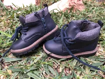 Botitas Cuero Zapatos Bebé Niño