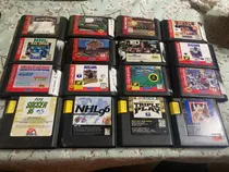 Lote 16 Juegos De Sega Genesis