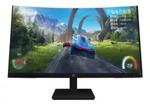 Monitor Gamer Curvo Hp X X32c Va 31.5  Negro 100v/240v