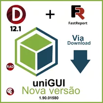 Unigui 1.95.0.1580 + Delphi 12.1 + Fastreporte