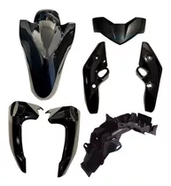 Kit De Plasticos Yamaha Fz 16 Negro Calidad Original