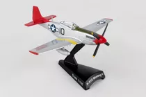 Miniatura De Metal Aviao Caça Daron P-51d Mustang Esca 1/100