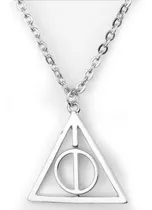 Collar Harry Potter Dongsheng Reliquias Muerte Color Plata 