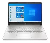 Portátil Hp 14-fq1004la Plateada Natural 14 , Amd Ryzen 3 5300u  8gb De Ram 512gb Ssd, Amd Radeon Rx Vega 6 (ryzen 4000/5000) 1366x768px Windows 11 Home