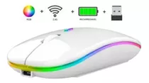 Mouse Wireless Recarregável Led Rgb 2.4 Ghz Sem Fio Oferta