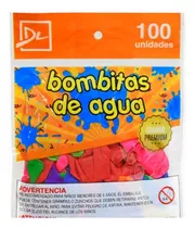 100 Globitos - Bombitas Para Agua