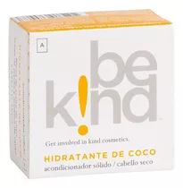 Be Kind Acondicionador Sólido Hidratante Coco Cabello Seco