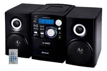 Minicomponente U-digi Cd-92bt Negro Con Bluetooth - 220v