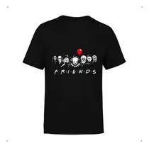Camisa T-shirt Chucky, Ghostface, Jason E Pennywise Friends