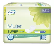 Toallas Tena Mujer Súper - Unidad a $63