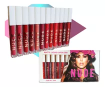 Set 12 Labiales Matte 100% Indelebles